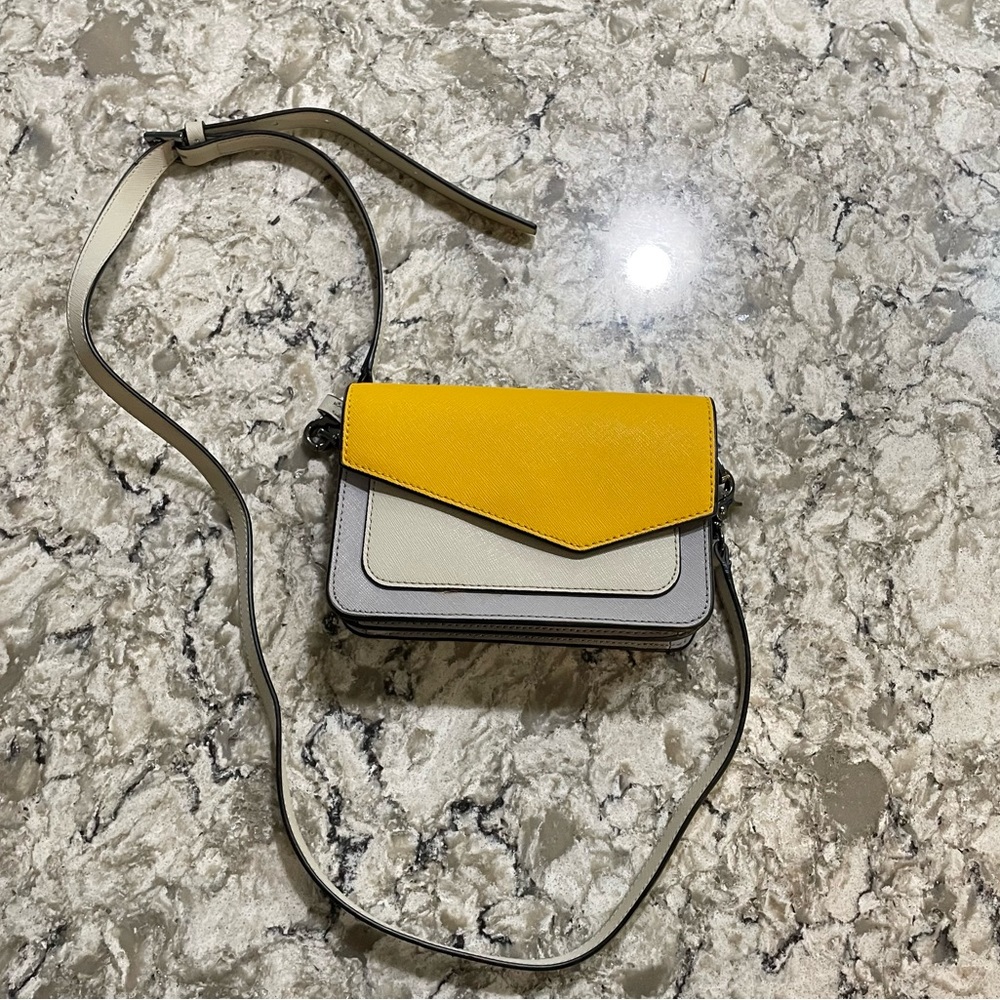 Yellow and Gray Botkier satchel